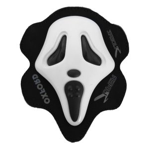 Sliders de joelho de caveira OXFORD branco