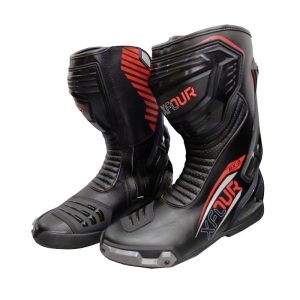 Botas Xfour Preto/Vermelho