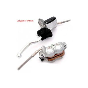 Kit de trabalho frontal Fórmula 4 pistões 84mm 670mm