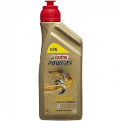 ÓLEO CASTROL POWER1 2T LITRO NOVO (TTS ANTIGO)