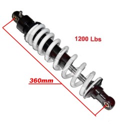 AMORTECEDOR 360mm 1200lbs