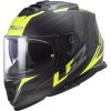 Capacete integral LS2 FF800 storm II Nerve escuro fosco – amarelo fluor