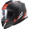 Capacete integral LS2 FF800 storm II Nerve vermelho fosco vermelhão