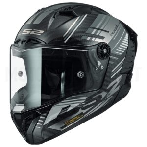 Capacete LS2 FF805 Thunder C Volt preto-cinzento