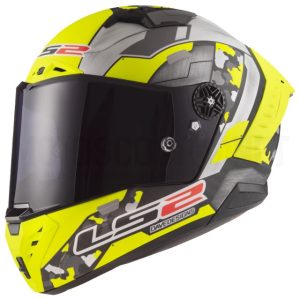 Capacete integral LS2 FF805 Thunder Space C amarelo-cinzento