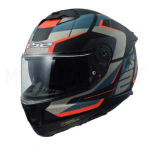 Capacete integral LS2 para homem FF808 Stream II Road azul fosco