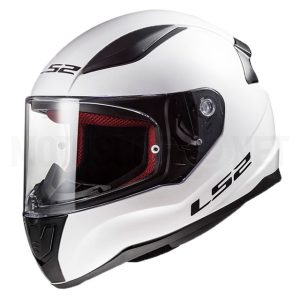 Capacete integral sólido LS2 Rapid FF353 - Branco
