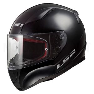 LS2 Rapid FF353 Capacete Integral Sólido - Vermelho Brilhante
