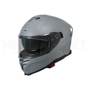Capacete integral Unik hole - cinza fosco