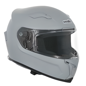 Capacete integral Unik Vesta cinza fosco