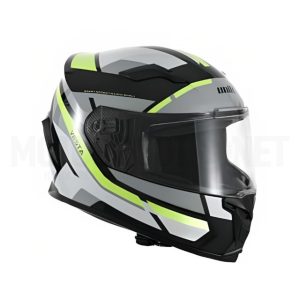 Capacete integral Unik Vesta U-19 - preto amarelo