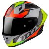 Capacete MT Helmets FF103Plusc Kre+ Carbon Projectile Cinza Brilhante