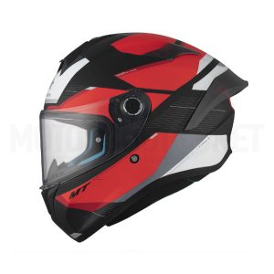 Capacete MT Helmets FF106B Targo S Kay Matte Vermelho-Preto