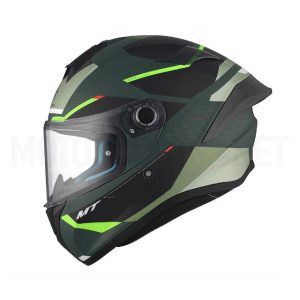 Capacete MT Helmets FF106B Targo S Kay Matte Verde-Preto