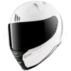 Capacete MT Helmets FF110 Revenge 2 Solid A0 – branco pérola brilhante