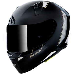 Capacete MT Helmets FF110 Revenge 2 Solid A11 - Preto Brilhante