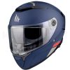 MT Helmets Capacete Thunder 4 SV Solid – azul fosco