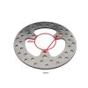 DISCO DE TRAVÃO 180mm MIR TRASEIRO (3 PARAFUSOS)