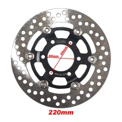 DISCO DE TRAVÃO FLUTUANTE 220mm MIR ULTRALIGHT RIM