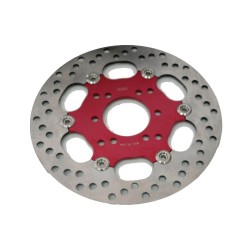 DISCO DE TRAVÃO FLUTUANTE 240mm PRE 4 / MOTO 5 / ULTRALIGHT 12" ARO - VERMELHO