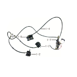 TRAVÃO COMPLETO QUAD ATV 200 T3B IMR