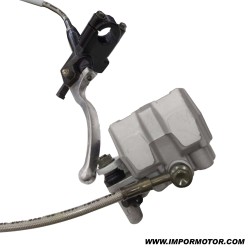 TRAVÃO DIANTEIRO COMPLETO (CALÍPER A / MANGUEIRA 1150mm)