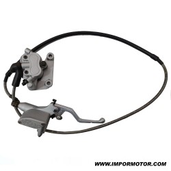 TRAVÃO DIANTEIRO COMPLETO SK1 (CALÍPER A / MANGUEIRA 1250 mm)