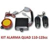 KIT DE ALARME E CONTROLES MINIQUAD 110-125CC