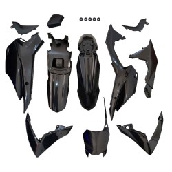 KIT PLÁSTICO CRF110 / IMR SUPER CUP GP20 (PRETO)