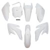 KIT PLÁSTICO CRF70 / K801 / PITSPORT XL BRANCO (COMPLETO)