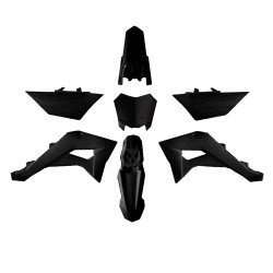 KIT PLÁSTICO IMR CORSE / TS / COPA ALEVIN 90 / V4 / TD125 (PRETO)