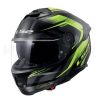 LS2 Capacete integral FF808 Stream II Fury preto-amarelo-fluor