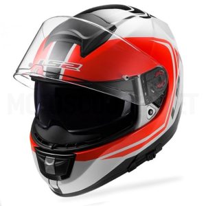 Capacete integral LS2 FF327 Challenger Spin castanho mate amarelo