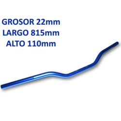 GUIADOR 22mm BAIXO AZUL