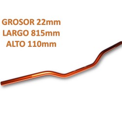 GUIADOR 22mm BAIXO LARANJA