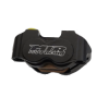 PINÇA DE TRAVÃO RADIAL 4 PISTÕES PASTILHAS SINTETIZADAS MIR (PRETAS)