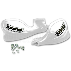 Protetores de moto Honda CR 125-250 97-03 / CR 500 97-01 UFO - branco