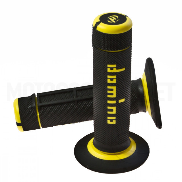 Punhos Off-Road bicomposto Half-Waffle Domino