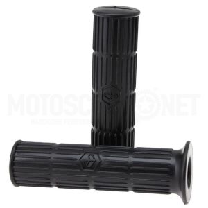 Punhos Olympia Punhos tipo original Vespa 125/150 Cl / Sprint / 160/200 / DS / DN /PX - Preto (um par)