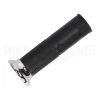 Punho direito Piaggio letras cromadas pretas Vespa, Vespa PX 125-150-200
