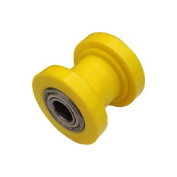 EIXO DE GUIAS DE CORRENTE DE NYLON M10 33X35 AMARELO