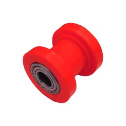 EIXO DE GUIAS DE CORRENTE DE NYLON M10 33X35 VERMELHO
